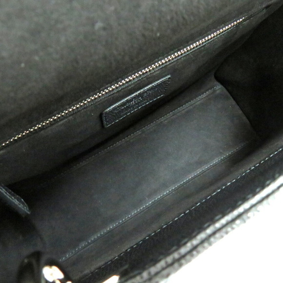 Dior Lady Bag Medium Cannage Grained Calfskin Black Leather Handbag Shoulder - Picture 6 of 9